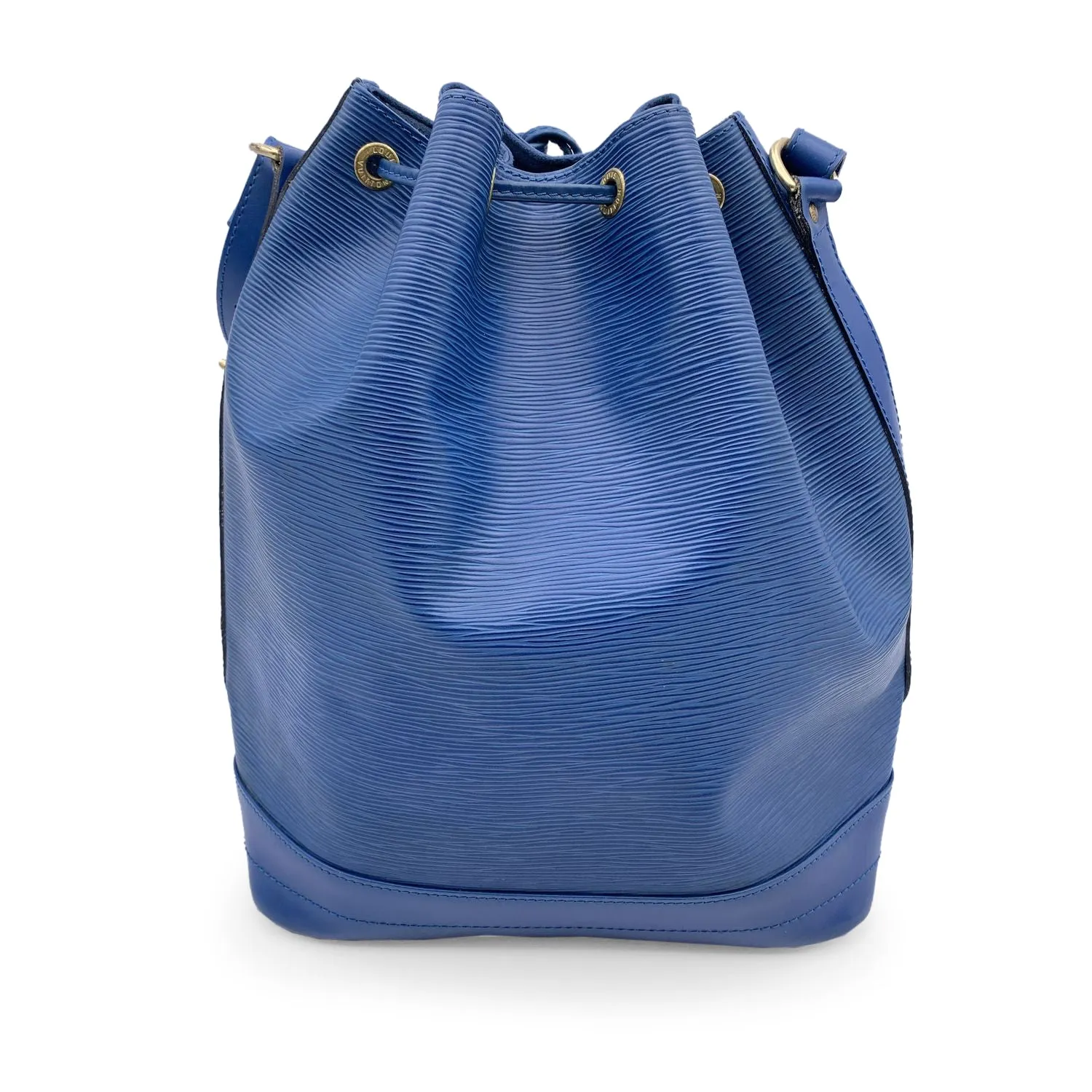 Trendy Inspired Louis Vuitton Vintage Blue Epi Leather Noe Noe Bucket Shoulder Bag