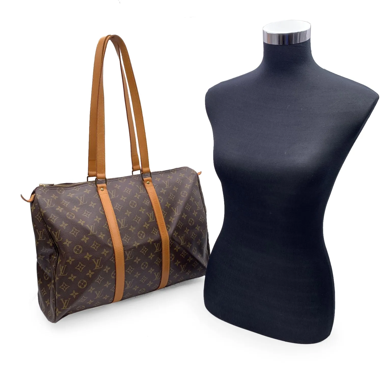 Trendy Inspired Louis Vuitton Vintage Monogram Canvas Flanerie 45 Duffel Bag