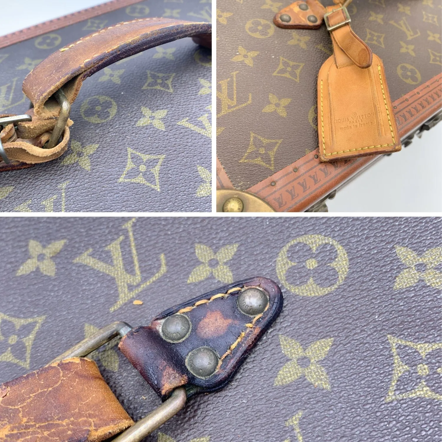 Trendy Inspired Louis Vuitton Vintage Monogram Train Case Boite Bouteille Et Glace