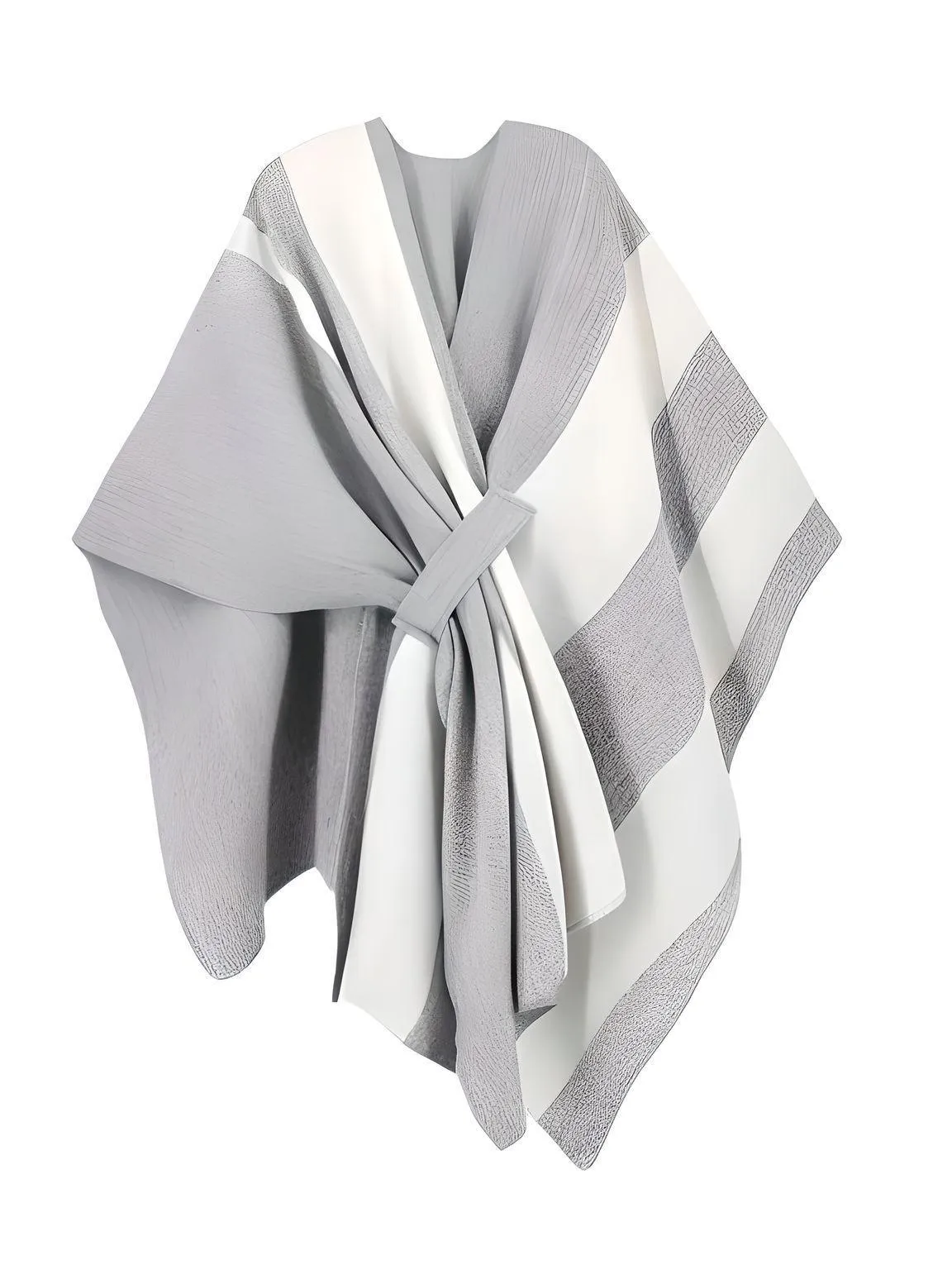 Women's Scarf with Two Color Pattern Split Shawls For Women Warm and Fashionable Luxury Designer Women